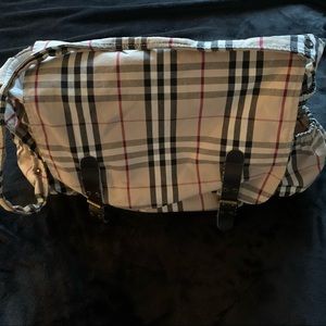 Authentic Burberry Large Messenger Bag